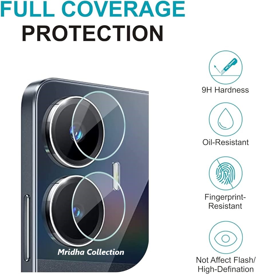 Picture of 2in1 Back Protector Combo Pack for Realme Narzo N55 (Back Hydrogel Poly Protector+Camera Lens Protector)