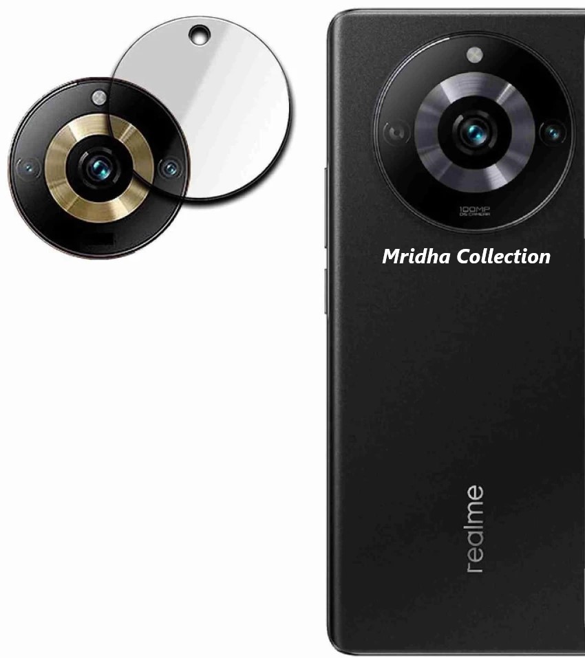 Picture of 3in1 Protector Combo Pack for Realme Narzo 60 5G (Rinboo Full Screen Protector Glass + Back Hydrogel Protector Poly + Camera Lens Protector)