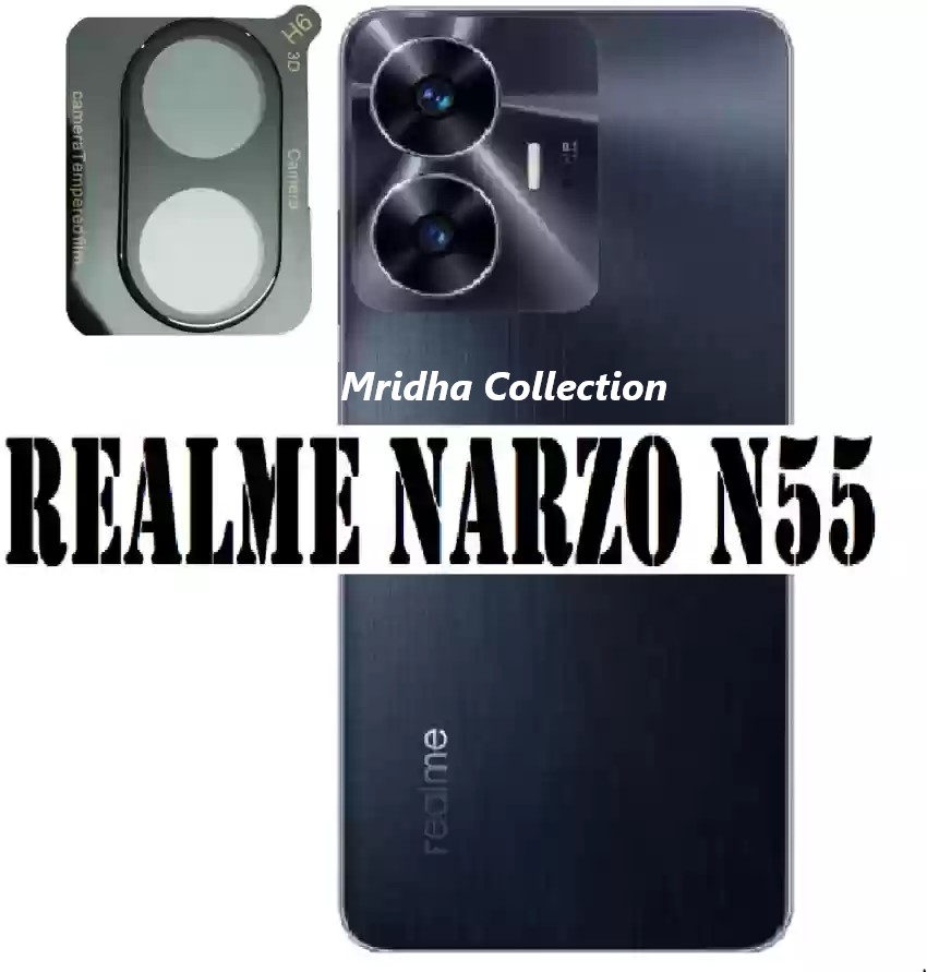 Picture of 2in1 Protector Combo Pack for Realme Narzo N55 (Front Hydrogel Screen Protector Poly+9h Camera Lens Protector)