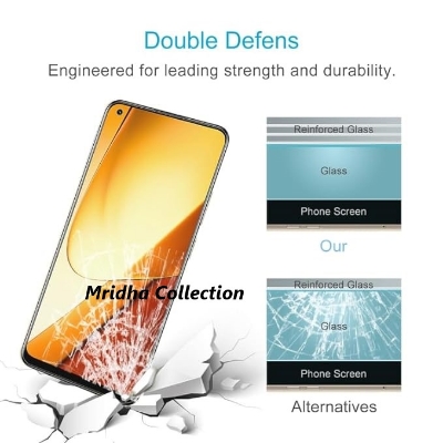 Picture of 2in1 Protector Combo Pack for Realme Narzo 60 5G (Clear Screen Protector Glass + Camera Lens Protector)