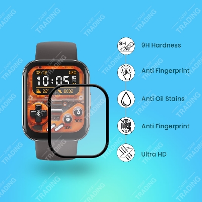 Picture of Amazfit Bip 5 Unity PMMA Screen Protector Full Coverage HD Clear Anti Scratch Bubble Free Flexible Soft Film (1 Pcs)