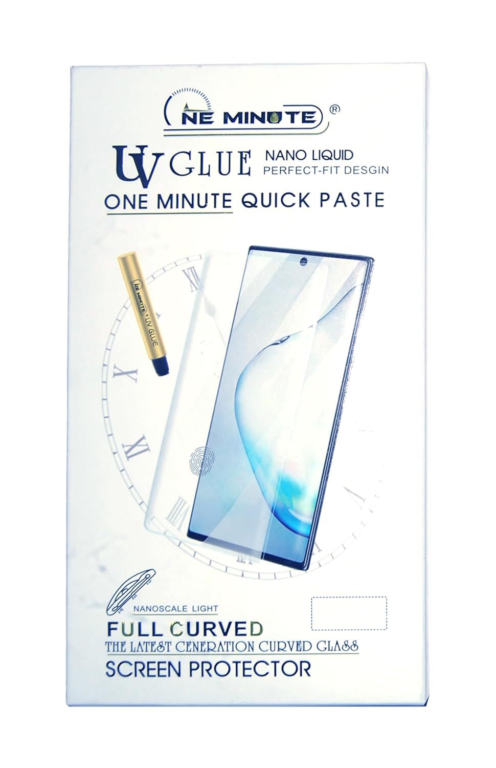 Picture of Honor X9B UV Tempered Glass Full Coverage Curved Gorilla Screen Protector with UV Light Liquid Glue A+ Grade Borderless Clear (Honor X9B)
