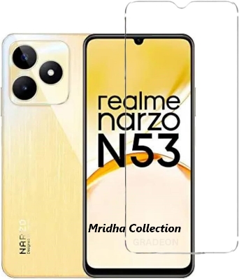 Picture of 3in1 Protector Combo Pack for Realme Narzo N53 (RMX3761) (Clear Screen Protector Glass+Back Hydrogel Protector Poly+9h Camera Lens Protector)