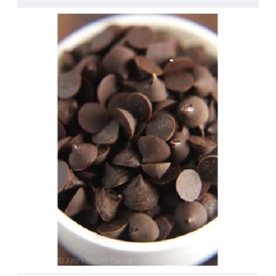 Picture of Dry Dark Chocolate Chips 100gm For Cake Decoration