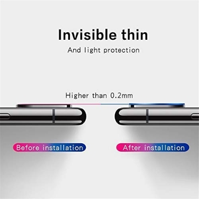 Picture of Realme Narzo 60 5G Back Camera Lens Screen Protector Rear Camera Lens Screen Protector,Upgraded HD,Clear Scratch Resistant(Nano Poly)