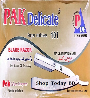 Picture of kheur SS Razor Full Body Stainless Steel -Silver