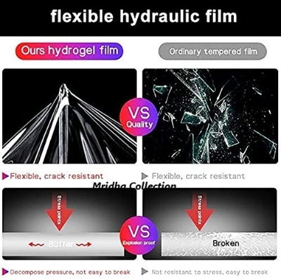 Picture of Realme Narzo N55 TPU Protective Film Hydrogel Back Poly Protector Screen Protector Anti-Shatter / High Definition (Back Poly)