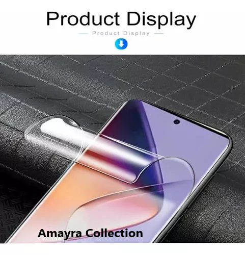 Picture of 2in1 Protector Combo Pack for Infinix Note 40 Pro 5G (Front Hydrogel Screen Protector Poly + Camera Lens Protector)