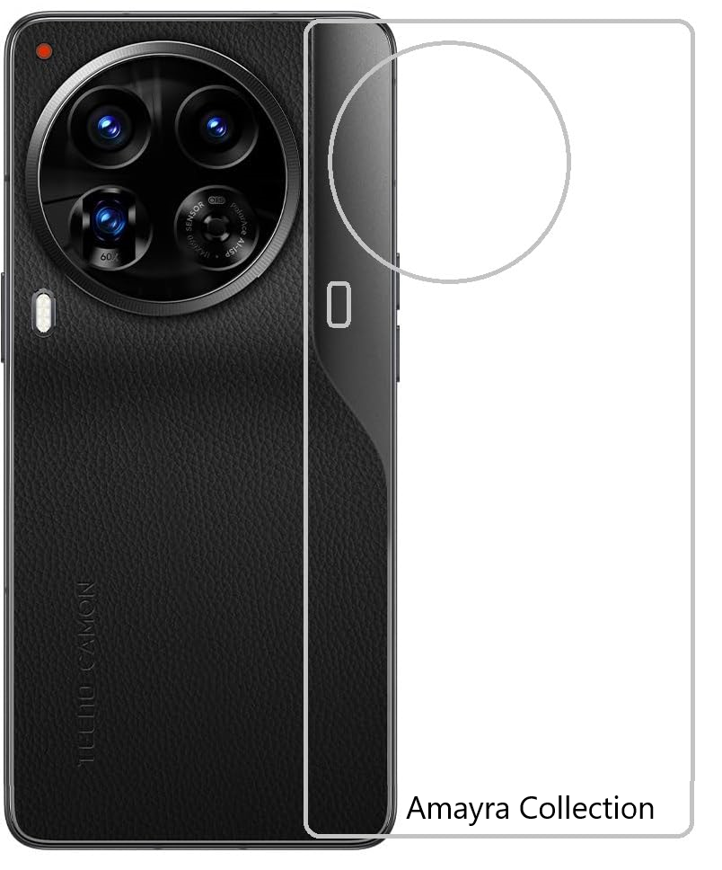 Picture of 2in1 Back Protector Combo Pack for Tecno Camon 30 Pro (Back Hydrogel Poly Protector + Camera Lens Protector)