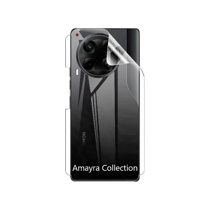 Picture of 3in1 Protector Combo Pack for Tecno Camon 30 Pro (5d Full Screen Protector Glass + Back Hydrogel Protector Poly + Camera Lens Protector)