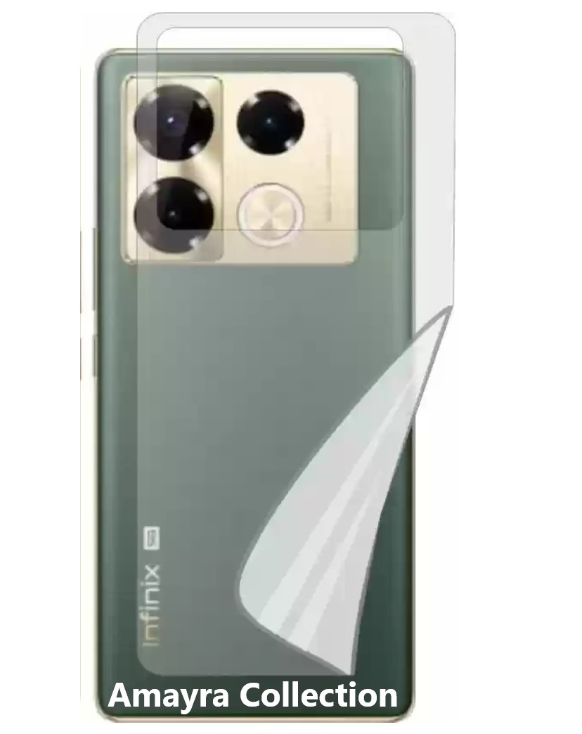 Picture of 2in1 Back Protector Combo Pack for Infinix Note 40 Pro+ 5G (Back Hydrogel Poly Protector + Camera Lens Protector)