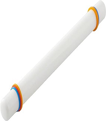 Picture of Wilton Large Fondant Roller with Guide Rings, 13-Inch - Fondant Tools -Multicolor