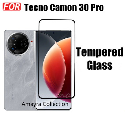 Picture of Tecno Camon 30 Pro (5D 9D 11D 13D 21D) Screen Protector Tempered Glass Film 9H Hardness Full Coverage No Bubbles and Fingerprint Scratch-Resistant