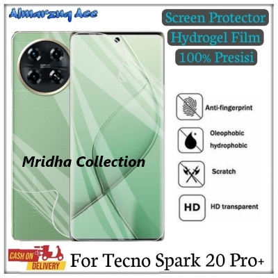 Picture of 2in1 Protector Combo Pack for Tecno Spark 20 Pro+ / Tecno Spark 20 Pro Plus (Front Hydrogel Protector Poly + Back Hydrogel Protector Poly)