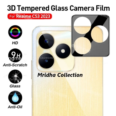 Picture of 2in1 Protector Combo Pack for Realme C53 (RMX3760) (Clear Screen Protector Glass+9h Camera Lens Protector)