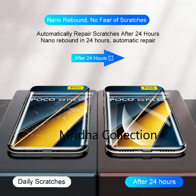 Picture of Tecno Camon 30 TPU Protective Film Hydrogel Front Poly Protector Screen Protector Anti-Shatter / High Definition (Front Poly)