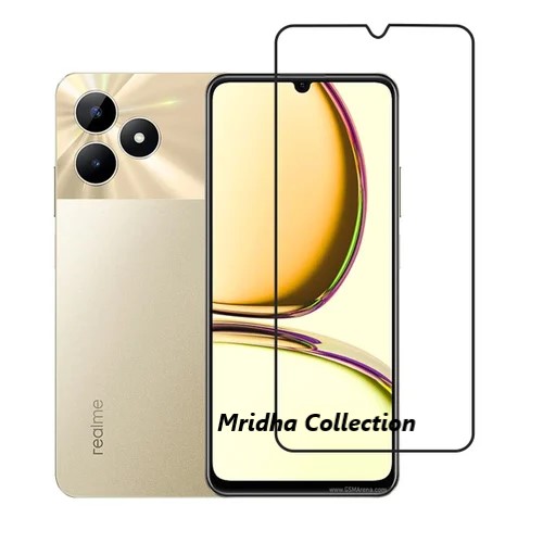 Picture of 2in1 Protector Combo Pack for Realme C51 (RMX3830) (5d Full Screen Protector Glass+9h Camera Lens Protector)