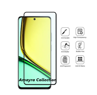 Picture of Realme C67 4G (RMX3890) (5D 9D 11D 13D 21D) Screen Protector Tempered Glass Film 9H Hardness Full Coverage No Bubbles and Fingerprint Scratch-Resistant