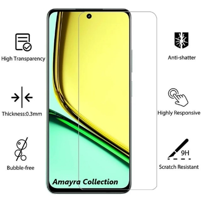 Picture of 2in1 Protector Combo Pack for Realme C67 4G (RMX3890) (Clear Screen Protector Glass+9h Camera Lens Protector)
