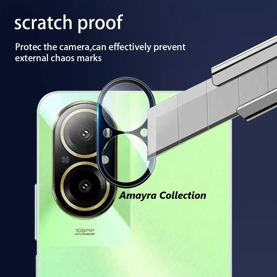 Picture of 2in1 Protector Combo Pack for Realme C67 4G (RMX3890) (Clear Screen Protector Glass+9h Camera Lens Protector)