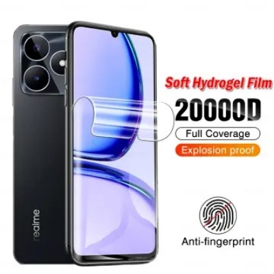 Picture of 2in1 Protector Combo Pack for Realme Realme C51 (RMX3830) (Front Hydrogel Screen Protector Poly+Camera Lens Protector)