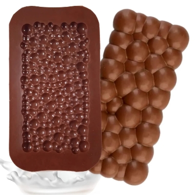 Picture of Chocolate bubble mould silicon -Multicolor