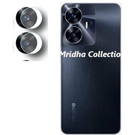 Picture of 3in1 Protector Combo Pack for Realme C55 (RMX3710) (Clear Screen Protector Glass+Back Hydrogel Protector Poly+Camera Lens Protector)
