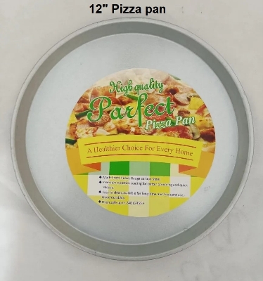 Picture of 12" Pizza Pan 1 Pieces Silver -Silver