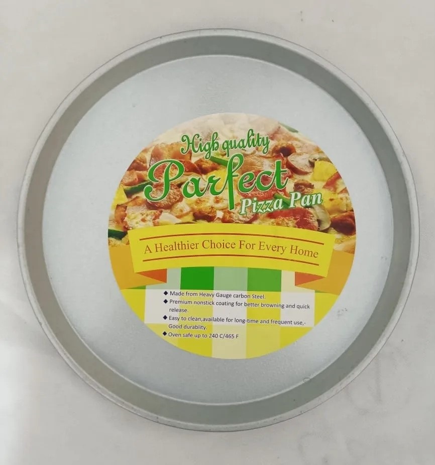 Picture of 12" Pizza Pan 1 Pieces Silver -Silver
