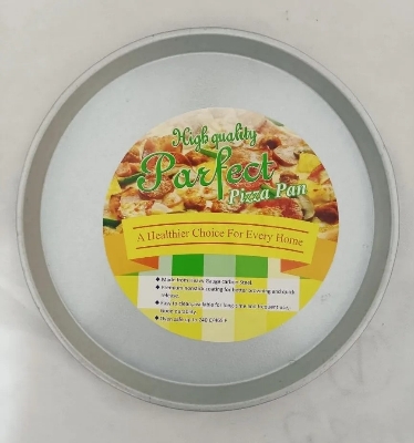 Picture of 12" Pizza Pan 1 Pieces Silver -Silver