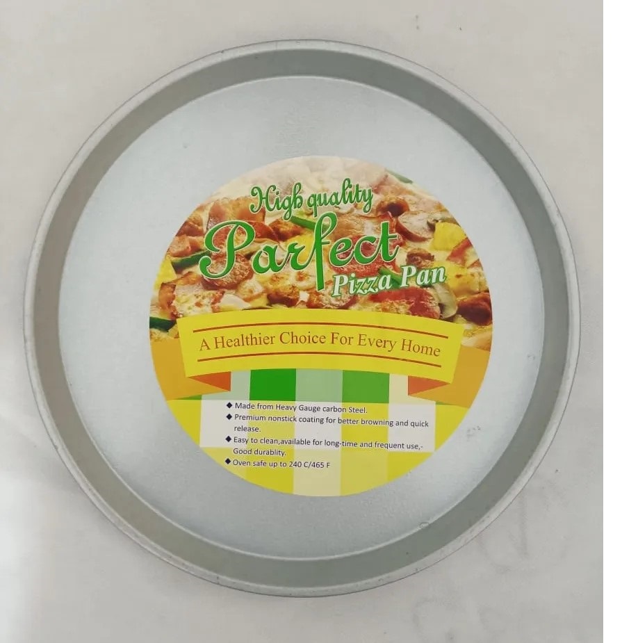 Picture of 12" Pizza Pan 1 Pieces Silver -Silver