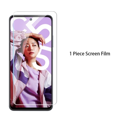 Picture of 3in1 Protector Combo Pack for Realme C55 (RMX3710) (Clear Screen Protector Glass+Back Hydrogel Protector Poly+9h Camera Lens Protector)