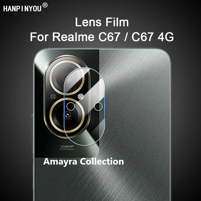 Picture of 3in1 Protector Combo Pack for Realme C67 4G (RMX3890) (Premium Full Screen Protector Glass+Back Hydrogel Protector Poly+Camera Lens Protector)
