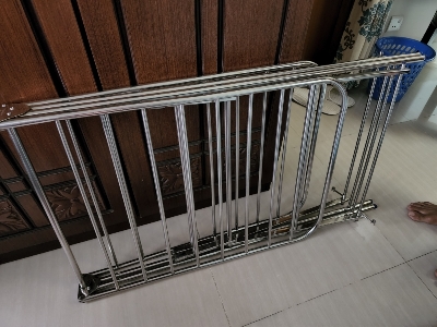 Picture of Heavy SS Home Intuition Foldable Clothes Drying Hanger Rack Dryer Full SS -Silver