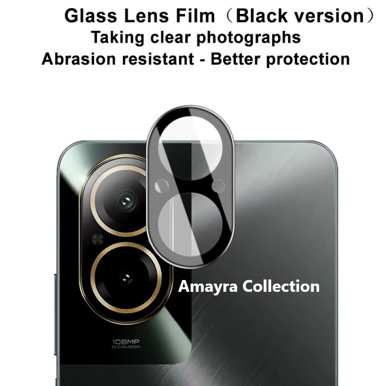 Picture of Realme C67 4G (RMX3890) Back 9H Full Camera Lens Protector Rear 9H 3D Camera Lens Protector,Upgraded HD,Clear Scratch Resistant [With Photo Friendly Flash Cut]