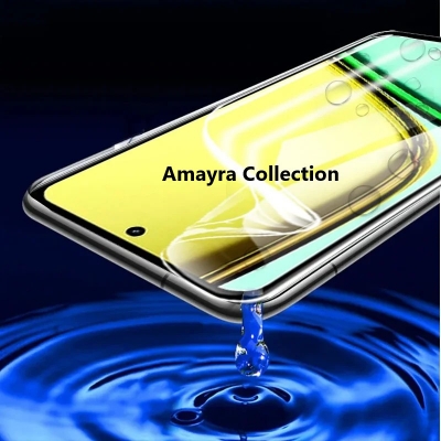 Picture of Realme C67 4G (RMX3890)  TPU Protective Film Hydrogel Front Poly Protector Screen Protector Anti-Shatter / High Definition (Front Poly)