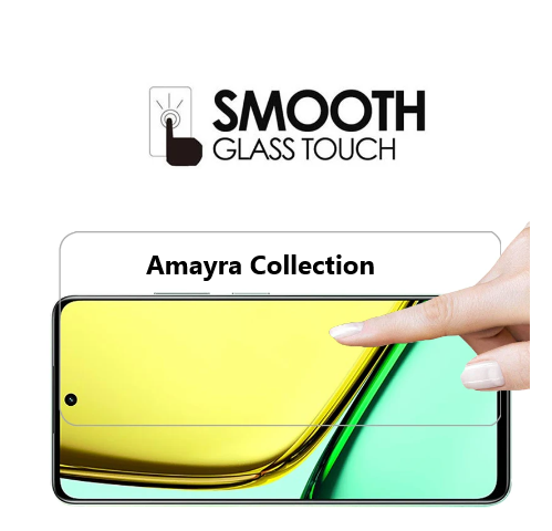 Picture of Realme C65 5G Screen Protector 3D Tempered Clear Screen protector Premium Product Gorilla Glass Transparent Clear Ultra Thin - Durable & Scratch Resistant - Easy to Install