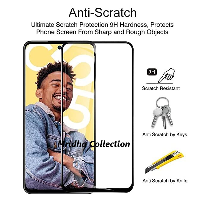 Picture of Realme C55 (RMX3710) Rinbu Rainbow Premium Full Coverage Glass Glass Protector Temped Glass Screen Protector 9H Hardness Full Coverage