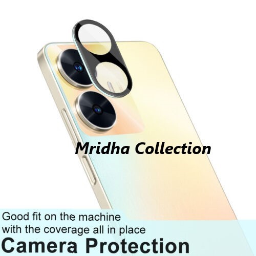 Picture of Realme C55 (RMX3710) Back 9H Full Camera Lens Protector Rear 9H 3D Camera Lens Protector,Upgraded HD,Clear Scratch Resistant [With Photo Friendly Flash Cut]