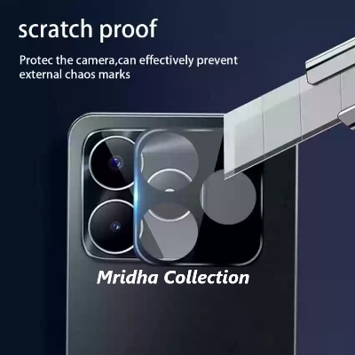 Picture of Realme C53 (RMX3760) Back 9H Full Camera Lens Protector Rear 9H 3D Camera Lens Protector,Upgraded HD,Clear Scratch Resistant [With Photo Friendly Flash Cut]