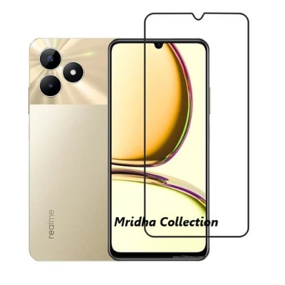 Picture of Realme C53 (RMX3760) (5D 9D 11D 13D 21D) Screen Protector Tempered Glass Film 9H Hardness Full Coverage No Bubbles and Fingerprint Scratch-Resistant