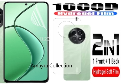 Picture of 2in1 Protector Combo Pack for Realme C65 5G (Front Hydrogel Protector Poly+Back Hydrogel Protector Poly)