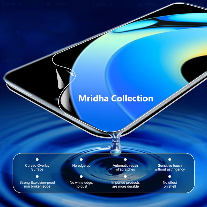 Picture of Realme C55 (RMX3710) TPU Protective Film Hydrogel Front Poly Protector Screen Protector Anti-Shatter / High Definition (Front Poly)