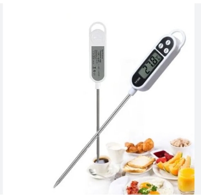 Picture of Food Thermomete Digitalr Kitchen BBQ Meat Water Oil Cooking Electronic Probe Food Oven Digital -Multicolor