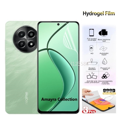 Picture of 3in1 Protector Combo Pack for Realme C65 5G (Front Hydrogel Screen Protector Poly+Back Hydrogel Poly Protector+9h Camera Lens Protector)