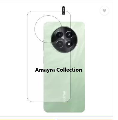 Picture of 3in1 Protector Combo Pack for Realme C65 5G (Front Hydrogel Screen Protector Poly+Back Hydrogel Poly Protector+9h Camera Lens Protector)