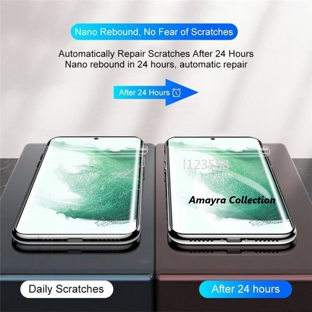 Picture of 3in1 Protector Combo Pack for Realme C65 5G (Front Hydrogel Screen Protector Poly+Back Hydrogel Poly Protector+9h Camera Lens Protector)