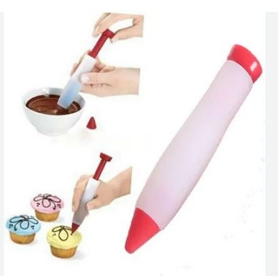 Picture of Silicon chocolate pen for Baking Design -Multicolor