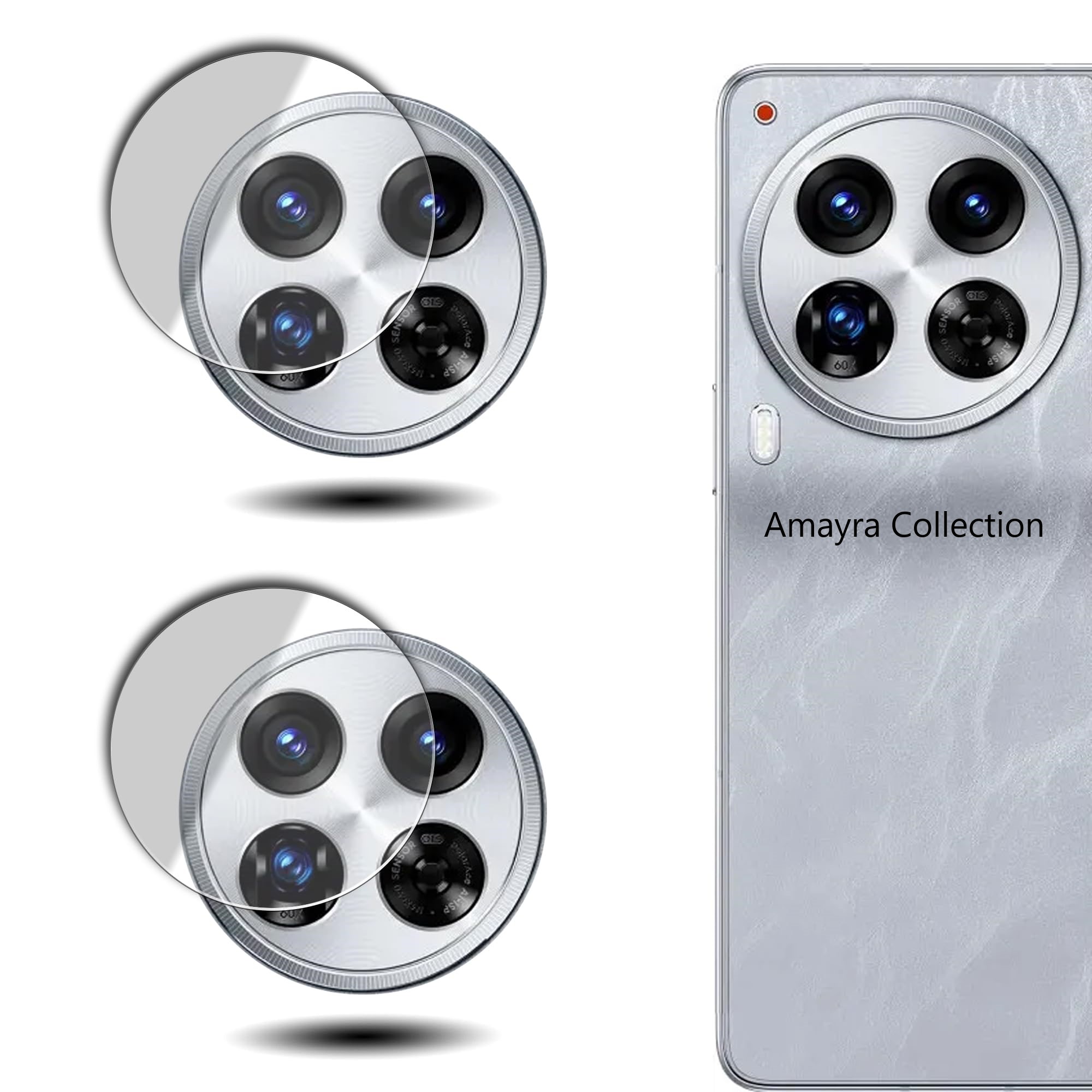 Picture of 2in1 Protector Combo Pack for Tecno Camon 30 (Front Hydrogel Screen Protector Poly + Camera Lens Protector)