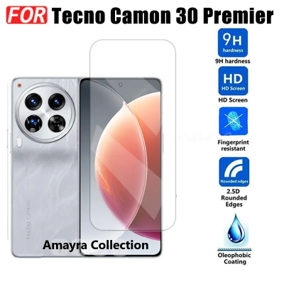 Picture of 3in1 Protector Combo Pack for Tecno Camon 30 (Clear Screen Protector Glass + Back Hydrogel Protector Poly + Camera Lens Protector)